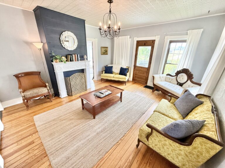 Farmhouse bridal suite