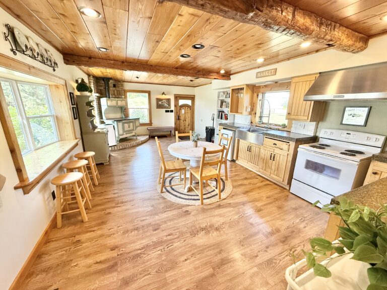 Farmhouse bridal suite